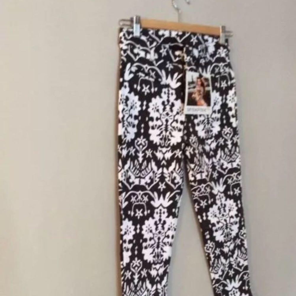 MINKPINK Geometric Skinny Pants Size Small